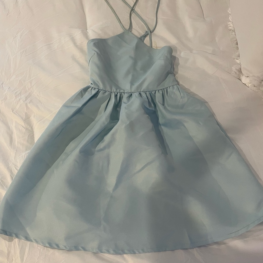 Halter Style Semi-formal dress